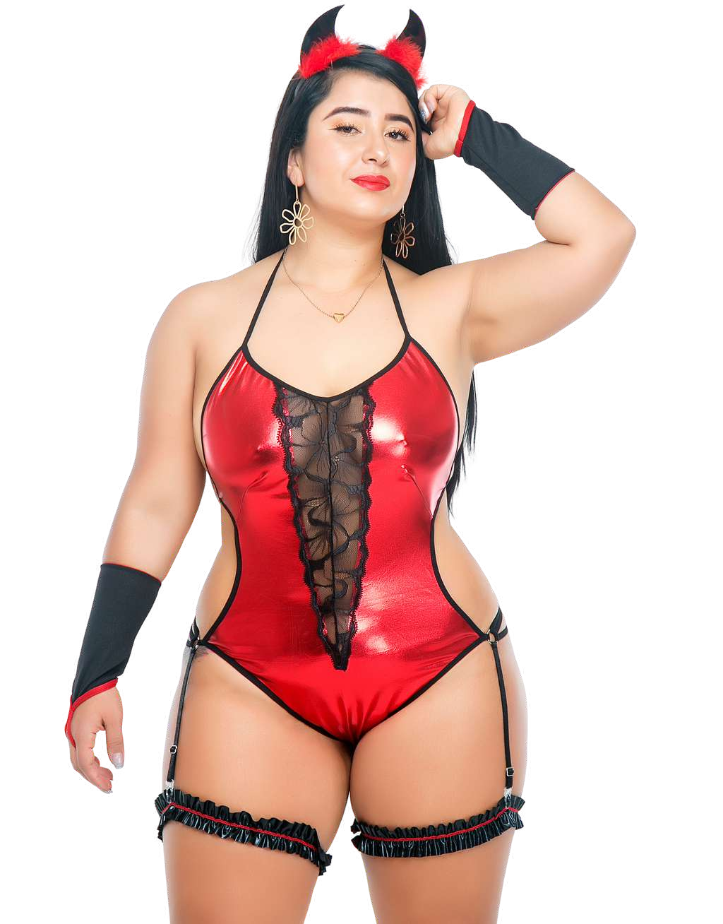 Disfraz de Diablita Curvy
