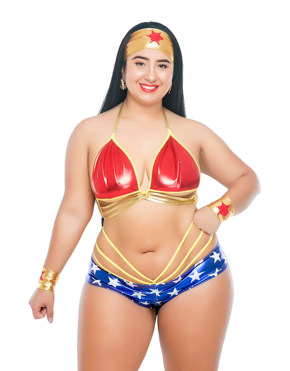 Disfraz de Mujer Maravilla Curvy